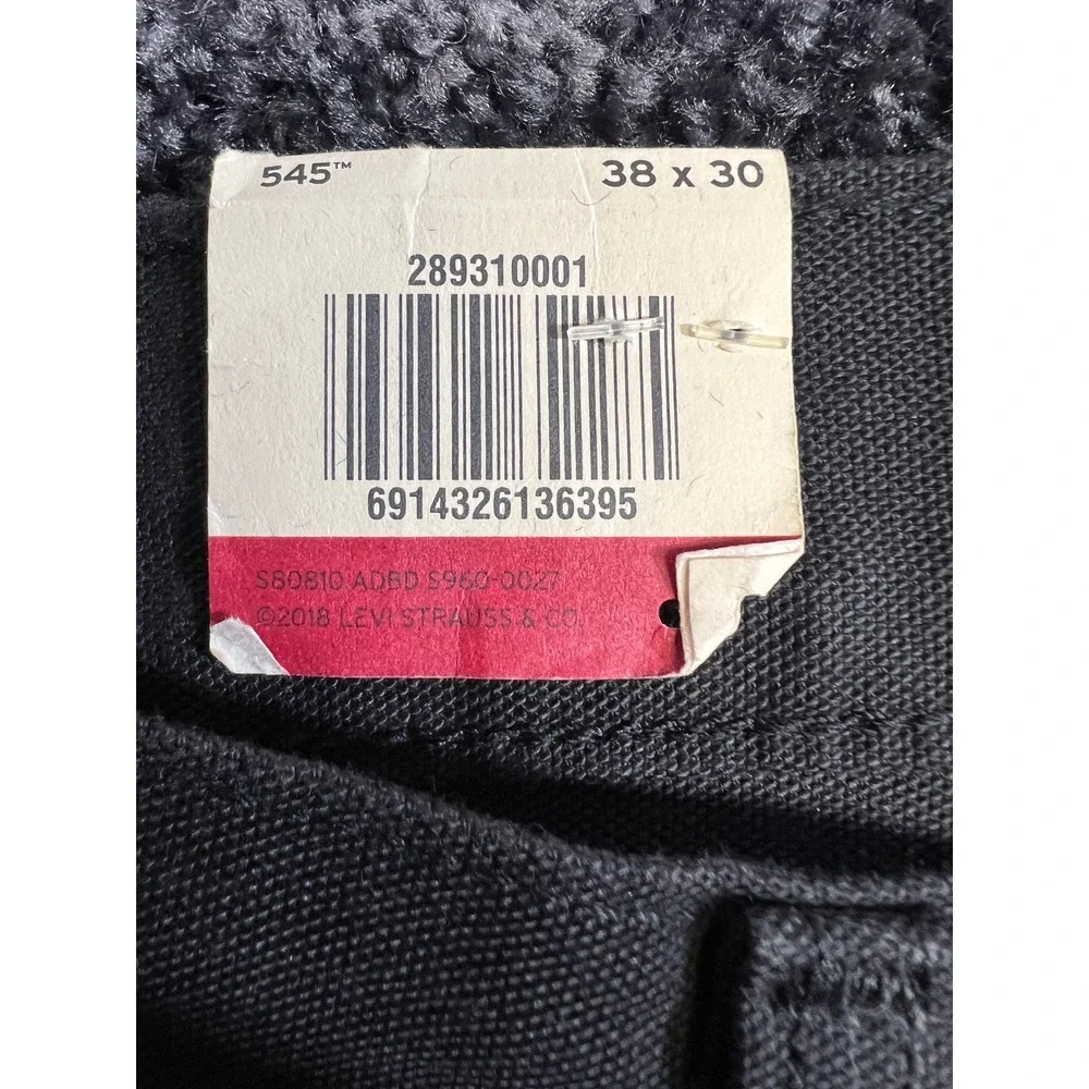 NWT Levi's 545 Utility Workwear -‎ Men's W38 L30